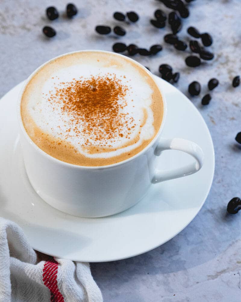Cappuccino coffee