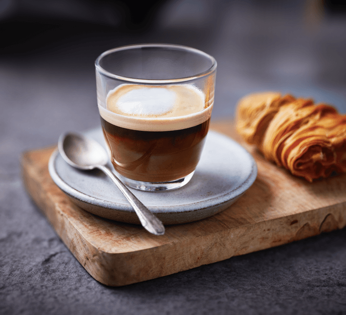 Macchiato coffee